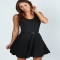 Maya coop neck skater dress 