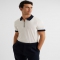 Mercerised Zip Neck Polo T-Shirt