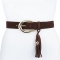 Michael Kors Logo Tassel Belt