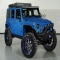 Modified Candy Blue Jeep Wrangler by Starwood Customs