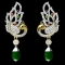 Multicolor Stone Studded Fashion Earring - Earrings