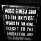 Music gives a soul to the universe... - Quotes & other things