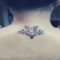 Neck tree tattoo