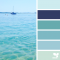 Ocean inspired color pallet