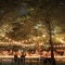 Outdoor party lighting