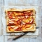 Peach & nectarine tart