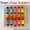 Peep Fruit Kabobs - Easter Ideas