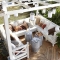 Pergola with amazing seating - Backyard ideas