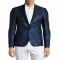 Pierre Balmain Star-Print Jacquard One-Button Evening Jacket - Man Style