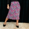 Pink Floral Midi Skirt - Chapter III