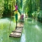 Rafting on the Martha Brae river Jamaica