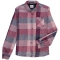Rusty Red Riviera Long Sleeve Flannel Button-Up Shirt - Long Sleeve Shirts