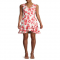Scarlet Embroidered Flounce Hem Dress - Clothing, Shoes & Accessories