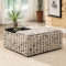 Scripted Storage Ottoman