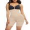  Seamless Shaper Skin Color Buckle Mid-Thigh Flatten Tummy - Shapewear& Body Shaper