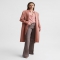 Shawl Collar Blindseam Long Coat