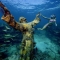 Snorkel with Christ of the Abyss off Key Largo, Florida