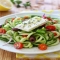 Spiralized Greek Cucumber Salad with Lemon and Feta