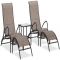 Strathwood 5 Piece Aluminum Sling Outdoor Furniture Set