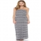 Striped Maxi Dress - Fave Clothing & Fashion Accessories