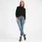 The Cashmere Crop Mockneck - Fave Clothing, Shoes & Accessories