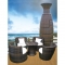 Geo-Vase All Weather Wicker Seating by Deeco - Outdoor sitting areas