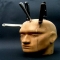 Human head knife block - Funny products