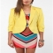 Sparkle & Fade Cropped Ruched Sleeve Blazer - Work Apparel