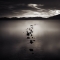 Footprints in the sand - Black and White Photos