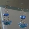 blue crystal earrings- instructions