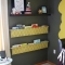 Fabric Sling Bookshelf - Kid's Room