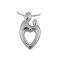 Mother & child pendant - Gift ideas