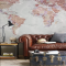 World Map Wallpaper - Home decoration