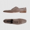 Suede lace shoes by Fratelli Rossetti in dove grey - Shoes