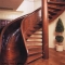 Spiral staircase slide