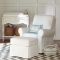 Babyroom chair and ottoman