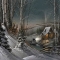 Warm Cabin in the woods - Terry Redlin Art