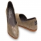 Toms Gunmetal Synthetic Leather Women's Jutti Flat - Clothing, Shoes & Accessories