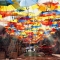 Umbrella Sky Project in Agueda, Portugal  - Amazing Places