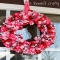 Valentine {Ribbon} Wreath