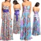 Trendy women strapless floor length long maxi dress!------$39.99