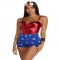 Wonder Woman Halloween Costume. Dress up as the Amazon Warrior Queen.